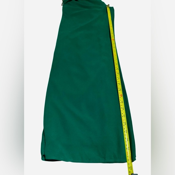 Fashion Nova Women Off-Shoulder Green CHiffon Jumpsuit XL NWOT - Picture 13 of 13